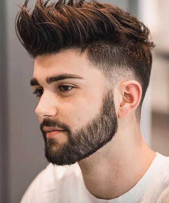 Mens Hairstyles With Beard 2023