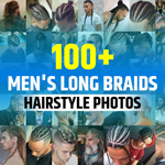 Men's Long Hairstyle Braids