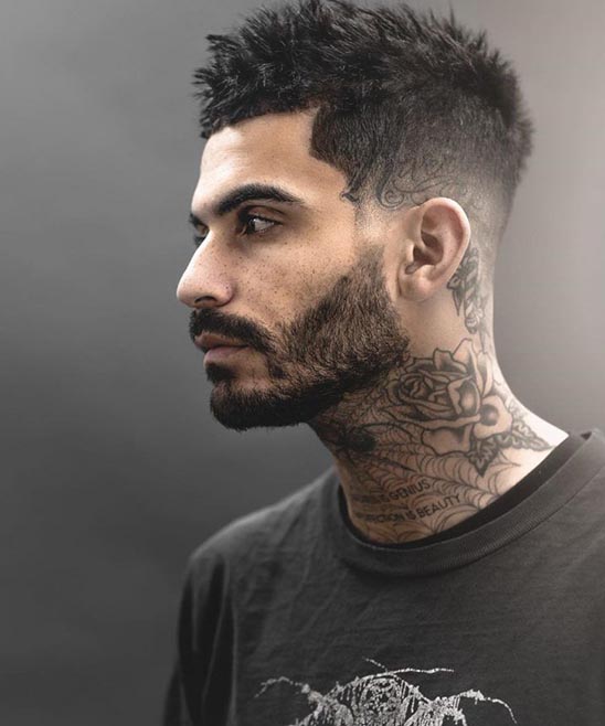 Mens Messy Fade Hairstyles