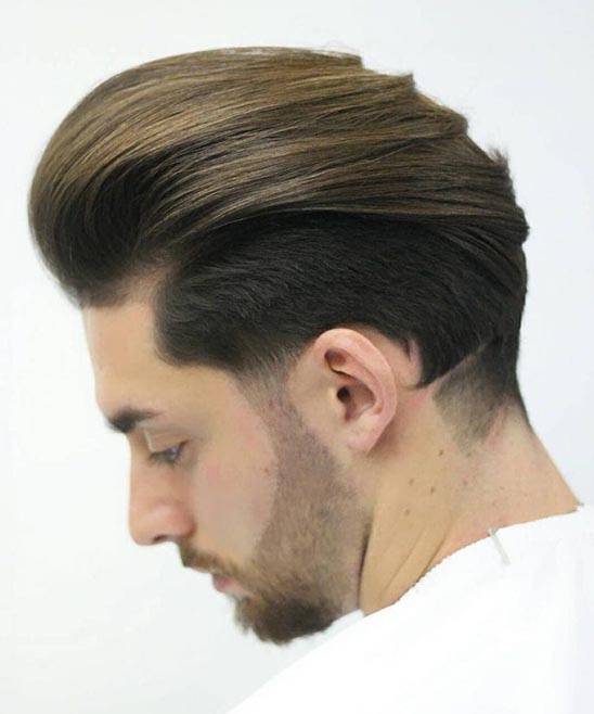 Mens Mid Length Straight Hairstyles