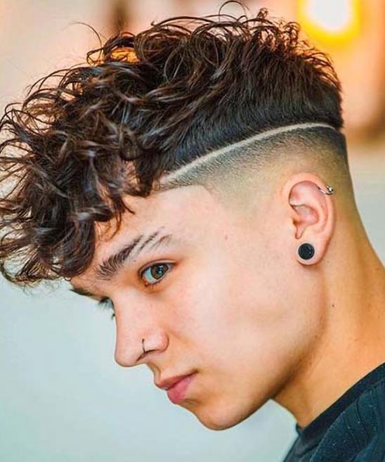 Mens Short Curly Hairstyle