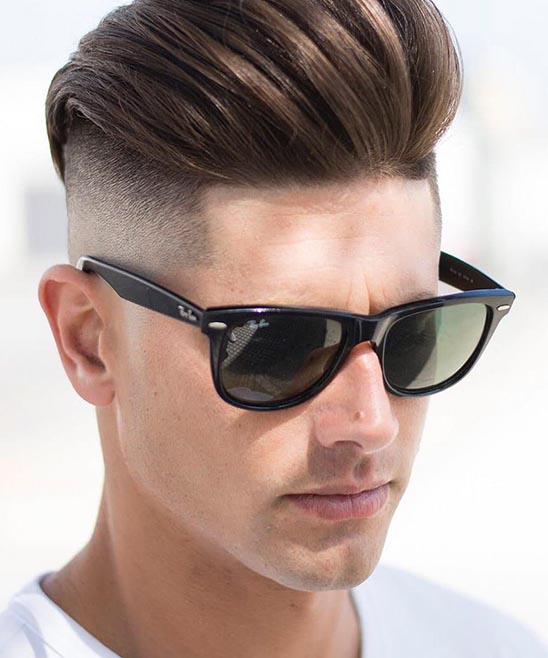 Messy Undercut Hairstyle for Men