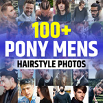Pony Hairstyle for Mens