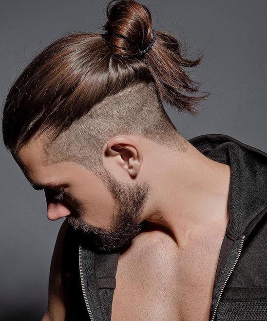 Ponytail With Taper Fade