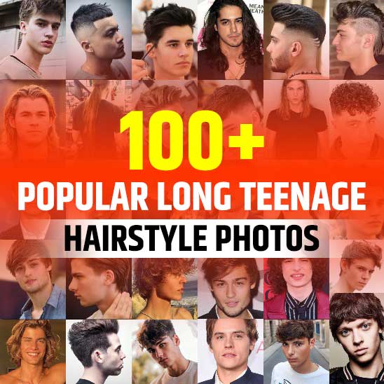 Popular Long Hairstyles for Teenage Guys