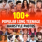 Popular Long Hairstyles for Teenage Guys 2023