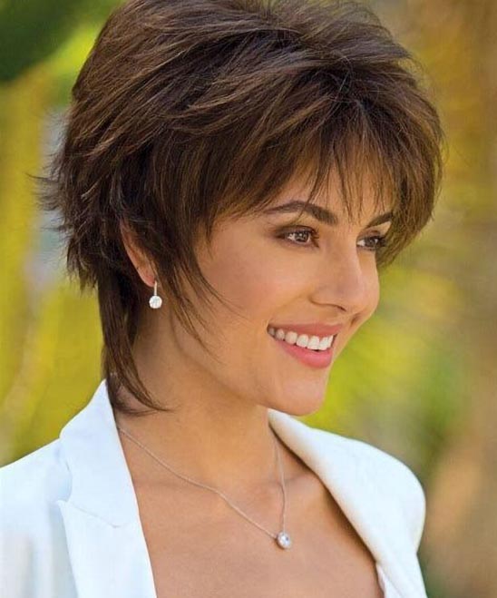 Shag Hairstyles for Thick Short Hair
