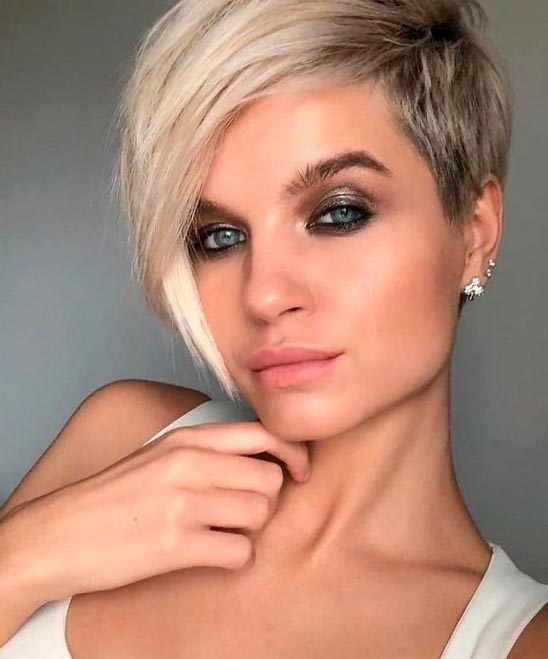 Short Hairstyles for Straight Hair With Bangs
