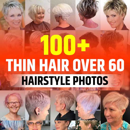 Short Hairstyles for Thin Hair Over 60