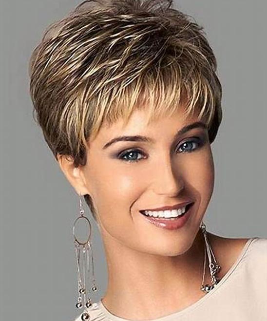 Short Hairstyles for Thin Straight Hair Over 60