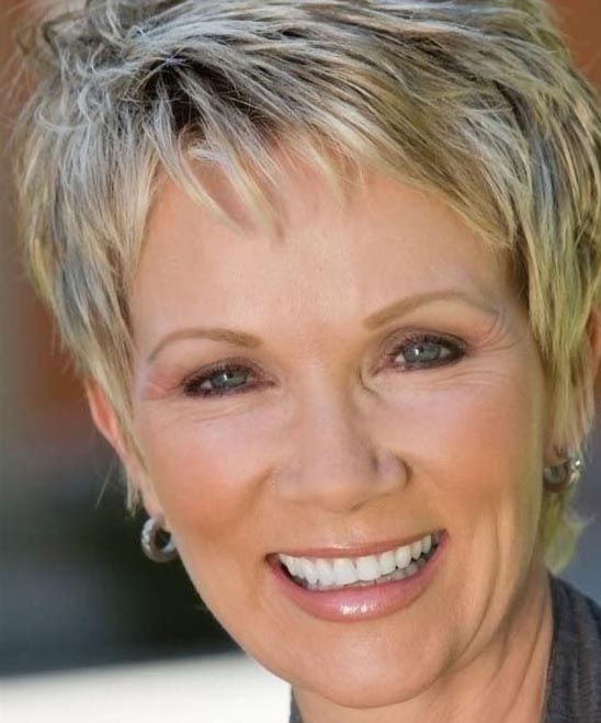 Short Hairstyles for Women Over 60 With Thin Fine Hair