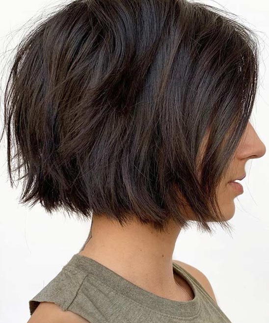 Short Layered Bob Hairstyles for Curly Hair