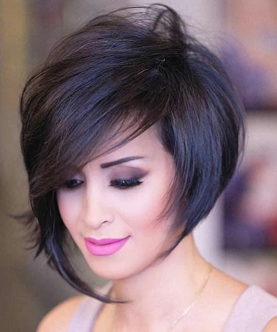 Short Layered Bob Hairstyles for Thick Hair
