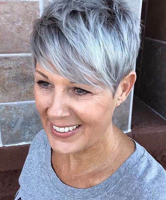 Short Messy Haircuts for Women Over 50