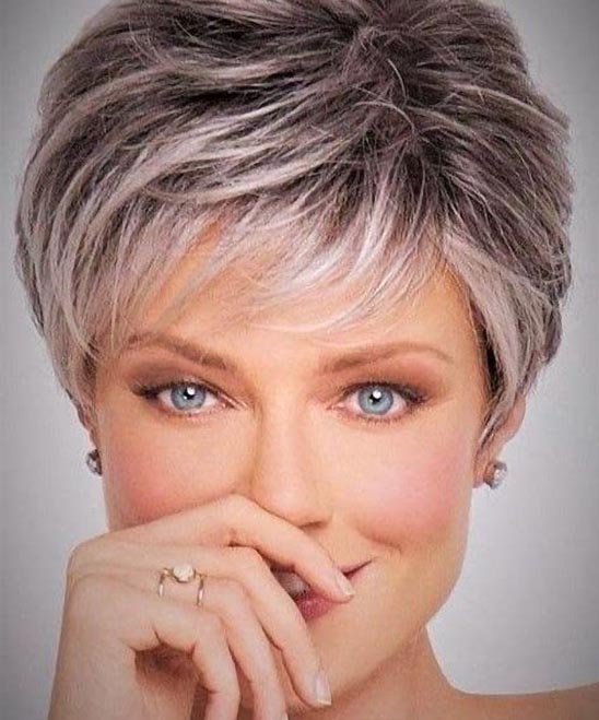 Short Tapered Hairstyles for Women Over 60 With Thin Hair