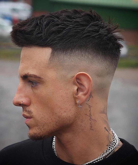 Side Partition Hairstyle Men