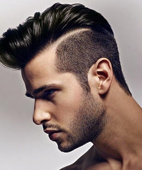 Small Pony Hairstyle Men