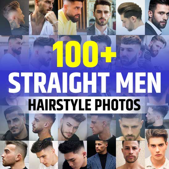 Straight Hair Hairstyles Men