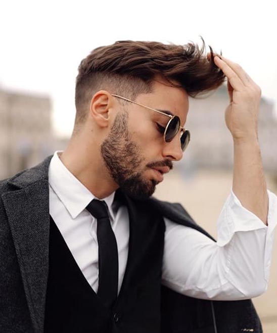 Thick Hair Low Maintenance Mid Length Hairstyles Men