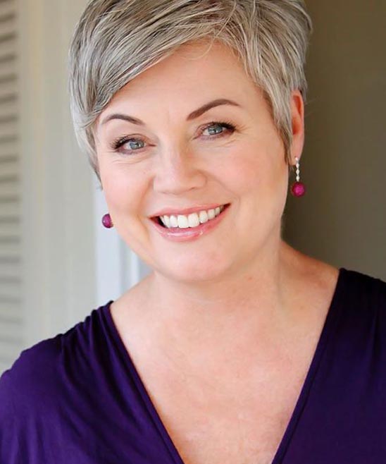 Trendy Short Haircuts for Women Over 50