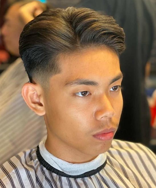 Undercut Hairstyle for Men Combed Over