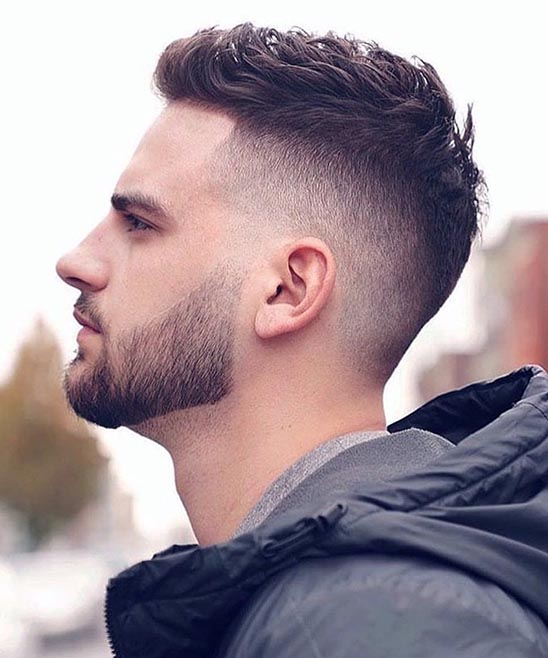 Undercut Hairstyle for Round Face Men