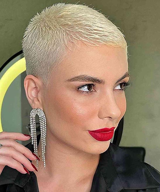 Very Short Hairstyles for Women With Thin Hair