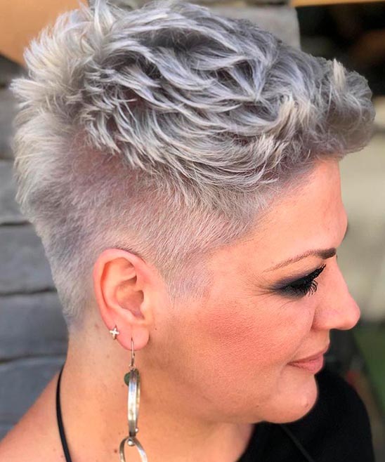 Very Short Pixie Haircuts for Women Over 50