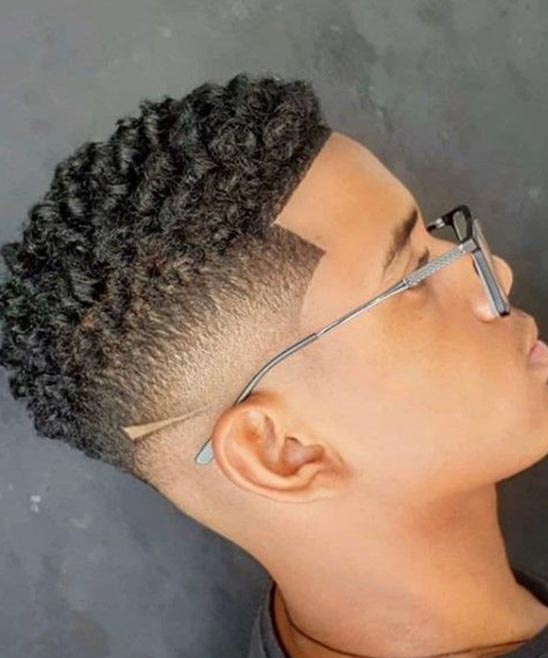 Black Men's Haircut
