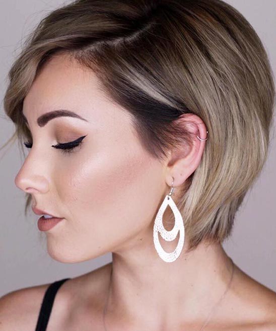 Cute Short Haircuts for Women With Fat Faces