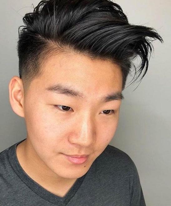 Fade Haircut for Asian
