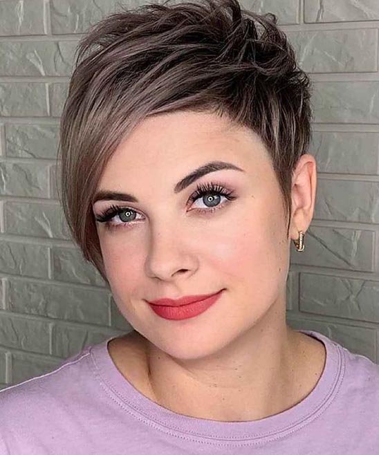Fine Hair Short Spiky Haircuts for Over 60