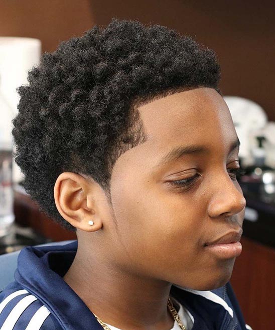 Haircuts for Black Mens Curly Hair