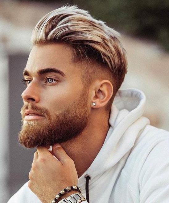 Haircuts for Men With Oval Face