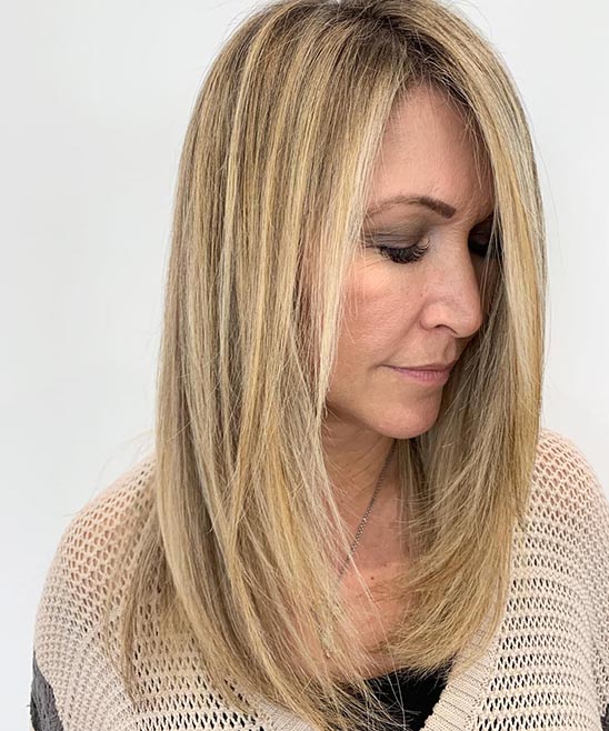 Long Layered Haircuts for Women Over 40