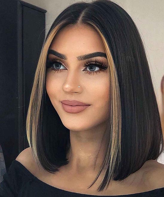 Medium Haircuts for Women With Round Faces