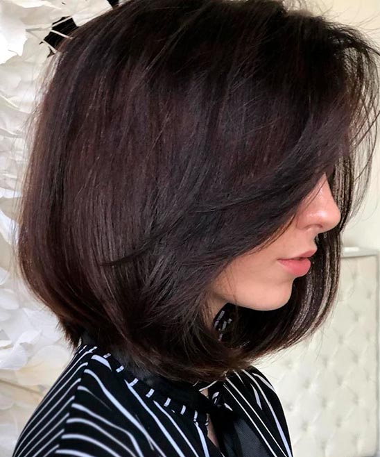 Medium Length Layered Haircut for Women