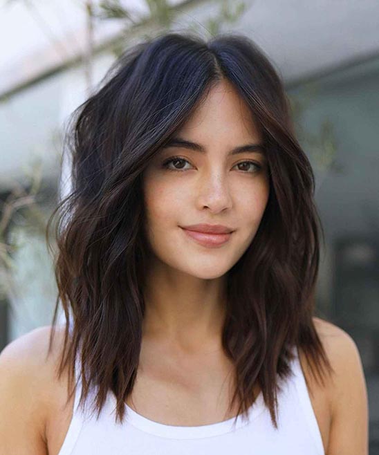 Medium Short Haircuts for Women Asian
