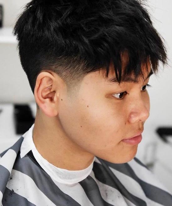 Short Asian Men's Haircut