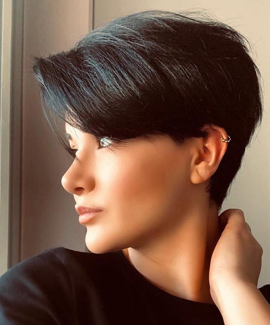 Short Haircuts for Women With Round Faces
