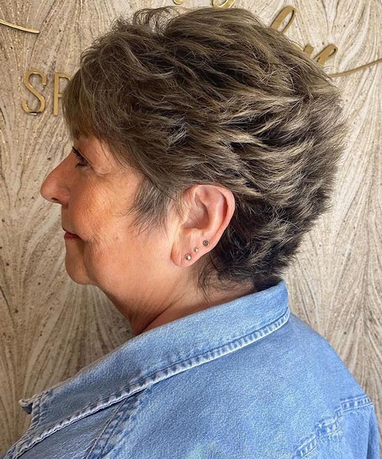 Short Wash and Wear Haircuts for Over 60