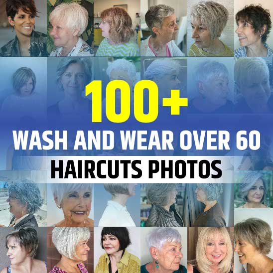 Wash and Wear Haircuts for Over 60