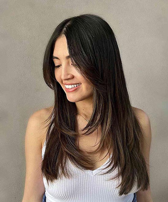 Best Haircut for Long Hair With Bangs