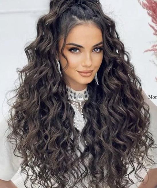 Cute Haircut for Women With Long Curly Hair