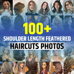 Feathered Haircuts for Shoulder Length Hair