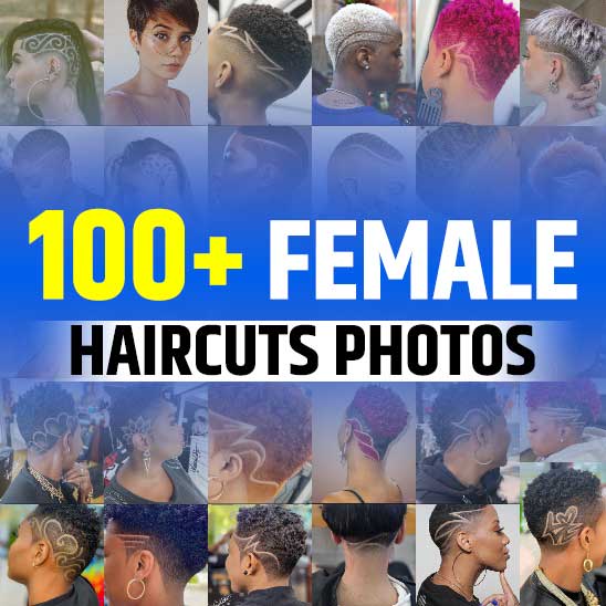 Female Haircuts With Designs