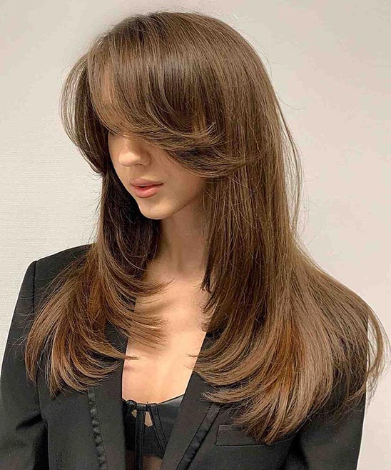 Female Haircuts for Long Hair Round Face