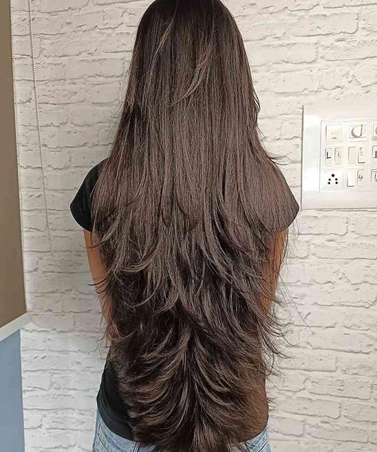 Ladies Long Haircut