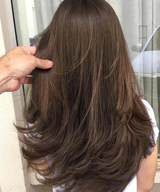 Long Length Textured Haircut for Women