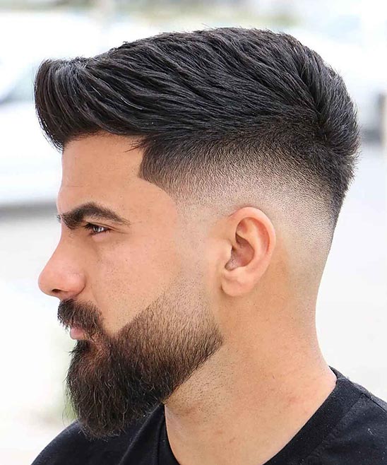 Long Top Short Sides Men's Haircut